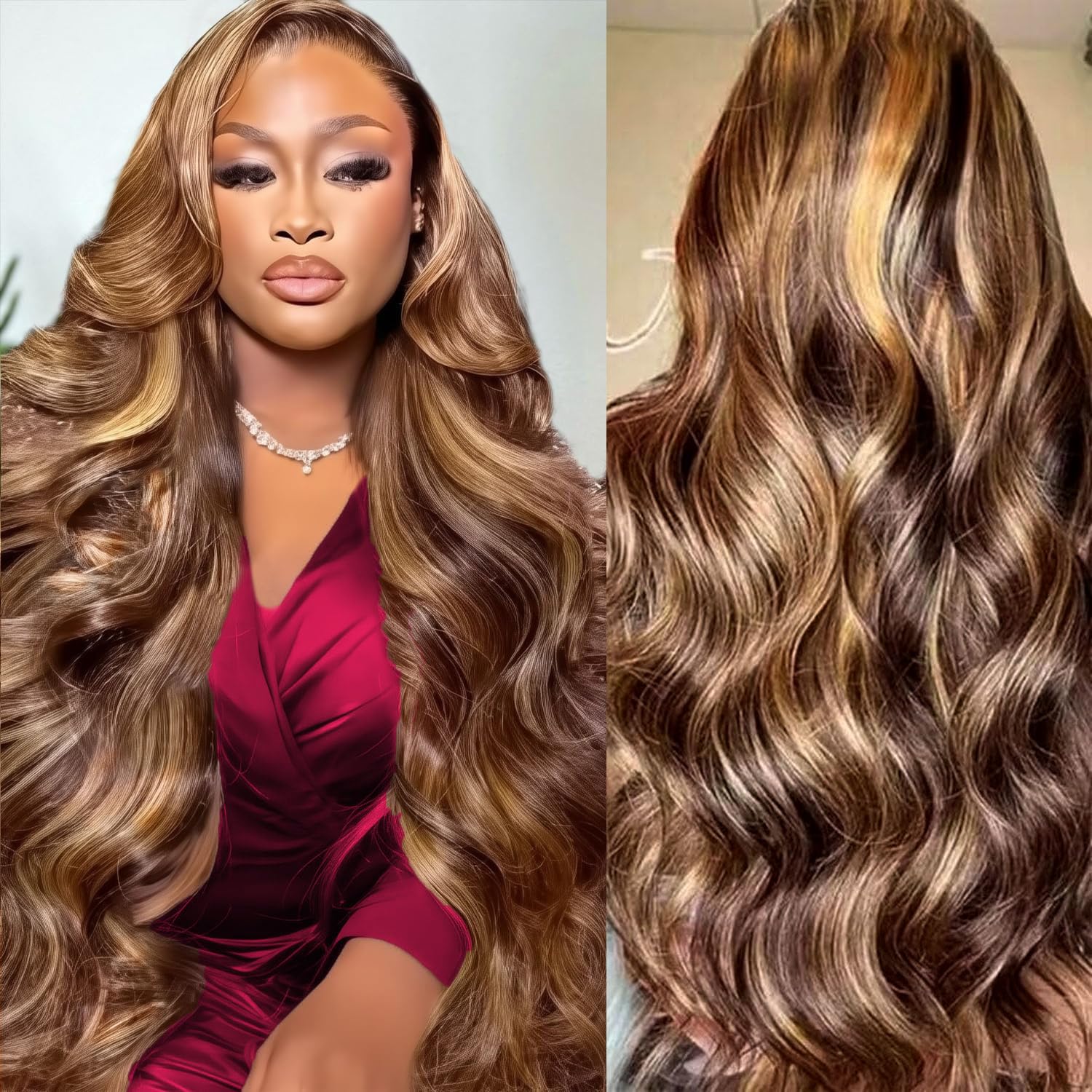 HD Highlight 46 Inch 13x4 Body - огляд і ціна Human Hair Wigs
