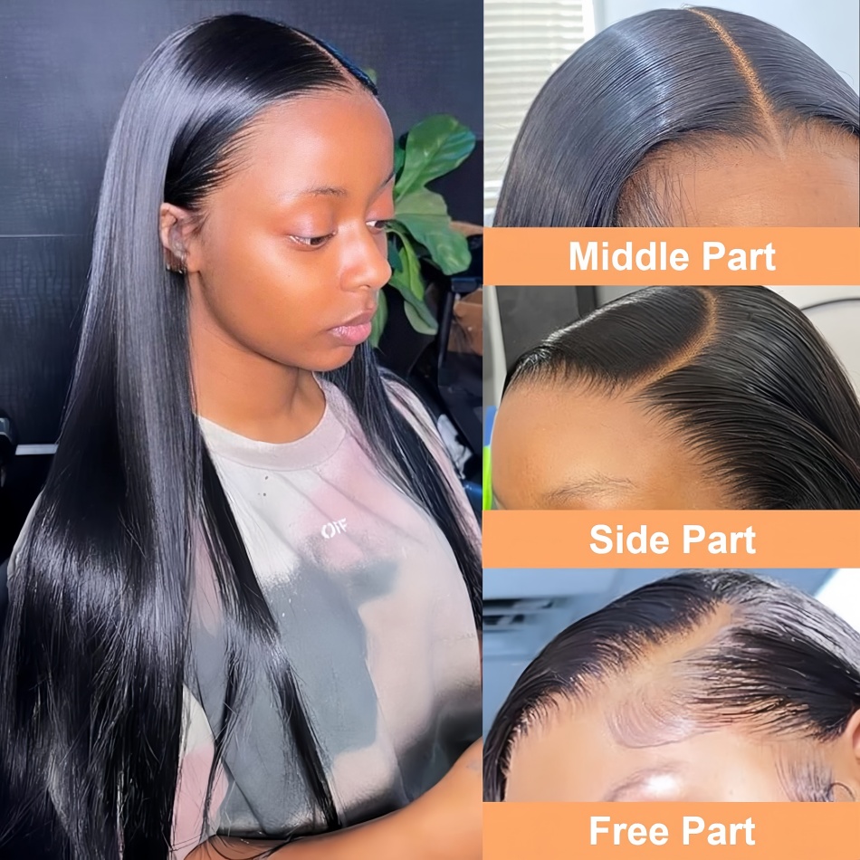 Straight Human Hair Wigs 4x4 5 - огляд і ціна Hd Lace Frontal Wig Human Hair Pre Plucked