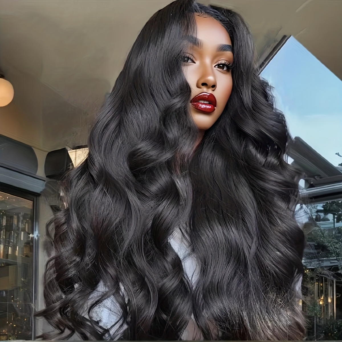 200% Density Body Wave Lace Fr - огляд і ціна Hd Lace Frontal Wig Human Hair Pre Plucked