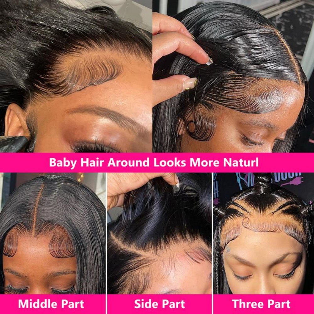 200% Density Body Wave Lace Fr - огляд і ціна Hd Lace Frontal Wig Human Hair Pre Plucked