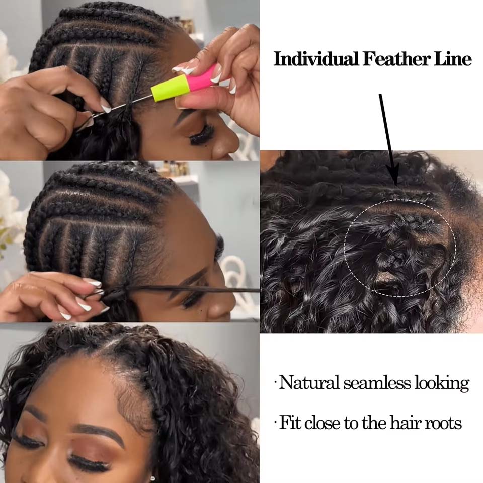 12A Burmese Curly Feather Croc - огляд і ціна Invisible Tape In Extensions Real Hair