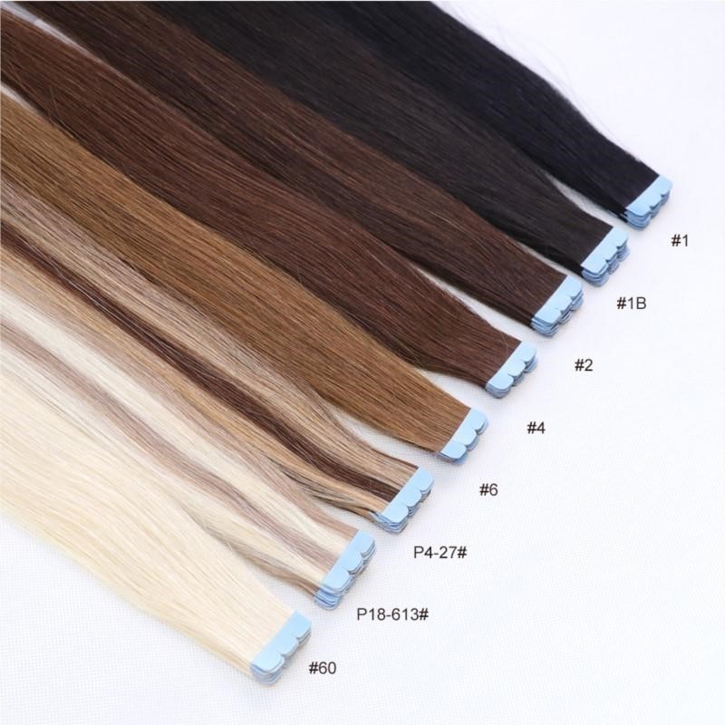 Mini Tape Hair Extensions Huma - огляд і ціна Invisible Tape In Extensions Real Hair