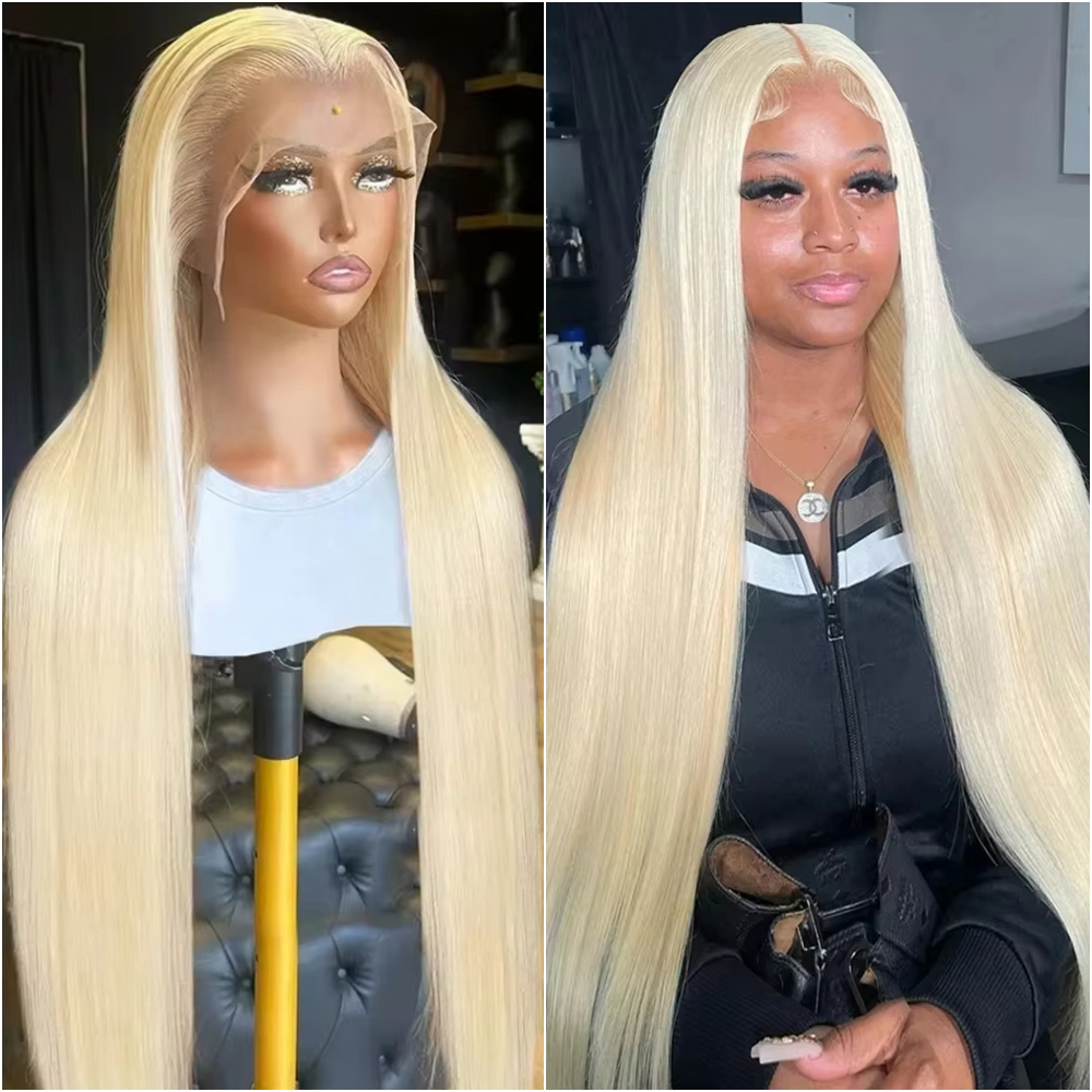 Blonde 613 Straight 13x4 Hd La - огляд і ціна Hd Lace Frontal Wig Human Hair Pre Plucked