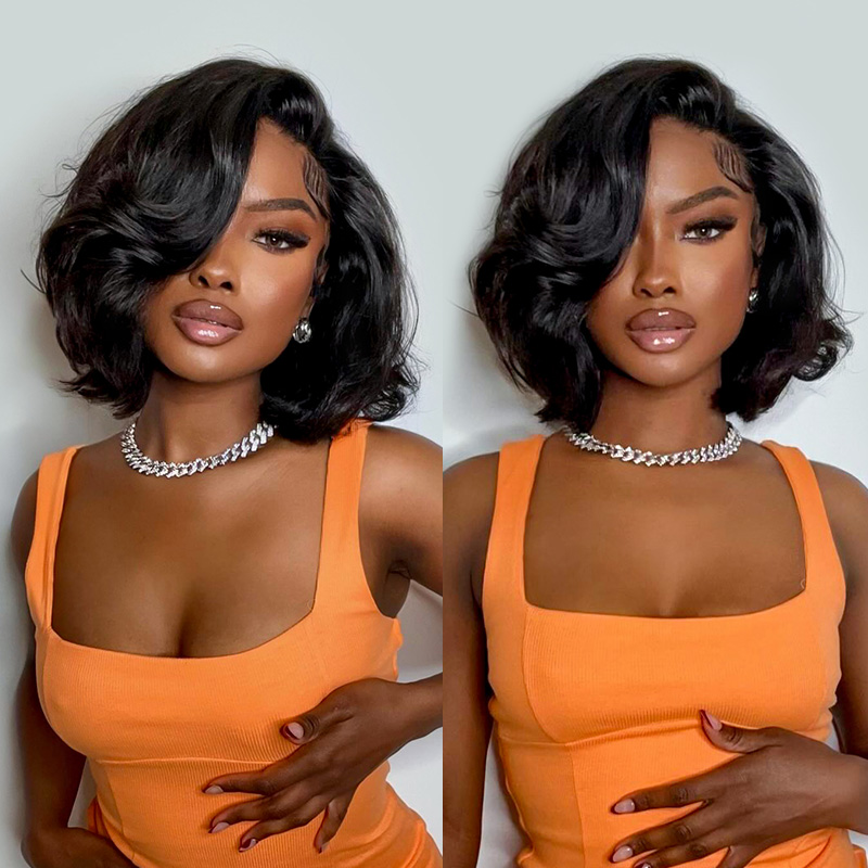 250% Density Human Hair Body W - огляд і ціна Glueless Wear And Go Human Hair Wig