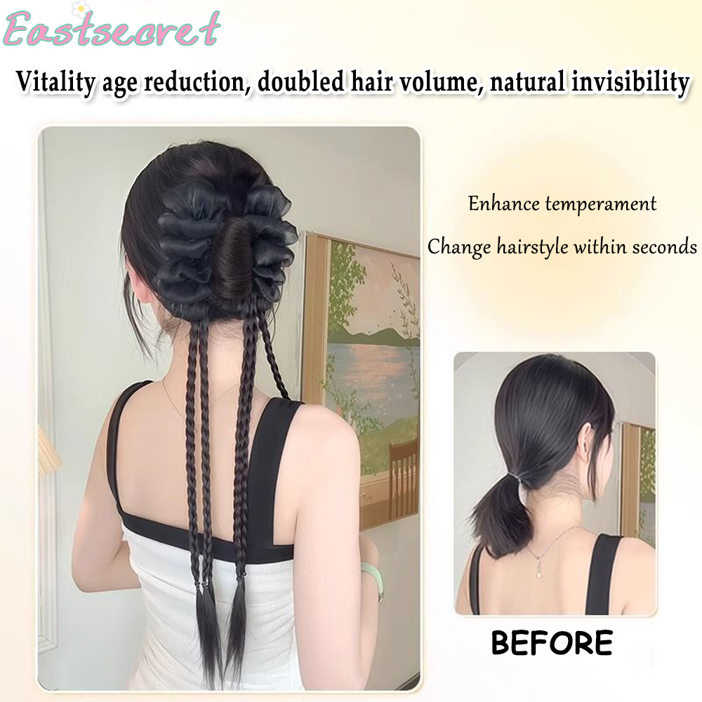 Black Bow Half-tie Hair Claw C - огляд і ціна Claw Clip Messy Bun Hair Piece