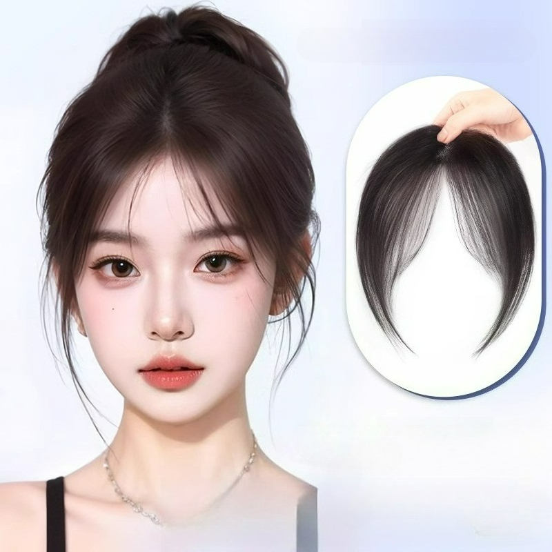 Ultra Light Human Hair Bangs F - огляд і ціна Seamless Clip In Hair Extensions Human Hair