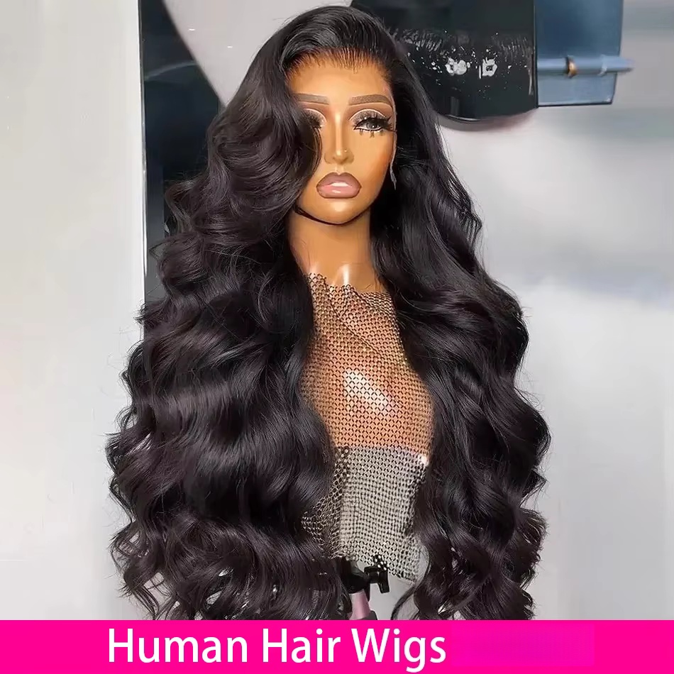 40 Inch Body Wave Human Hair W - огляд і ціна Hd Lace Frontal Wig Human Hair Pre Plucked