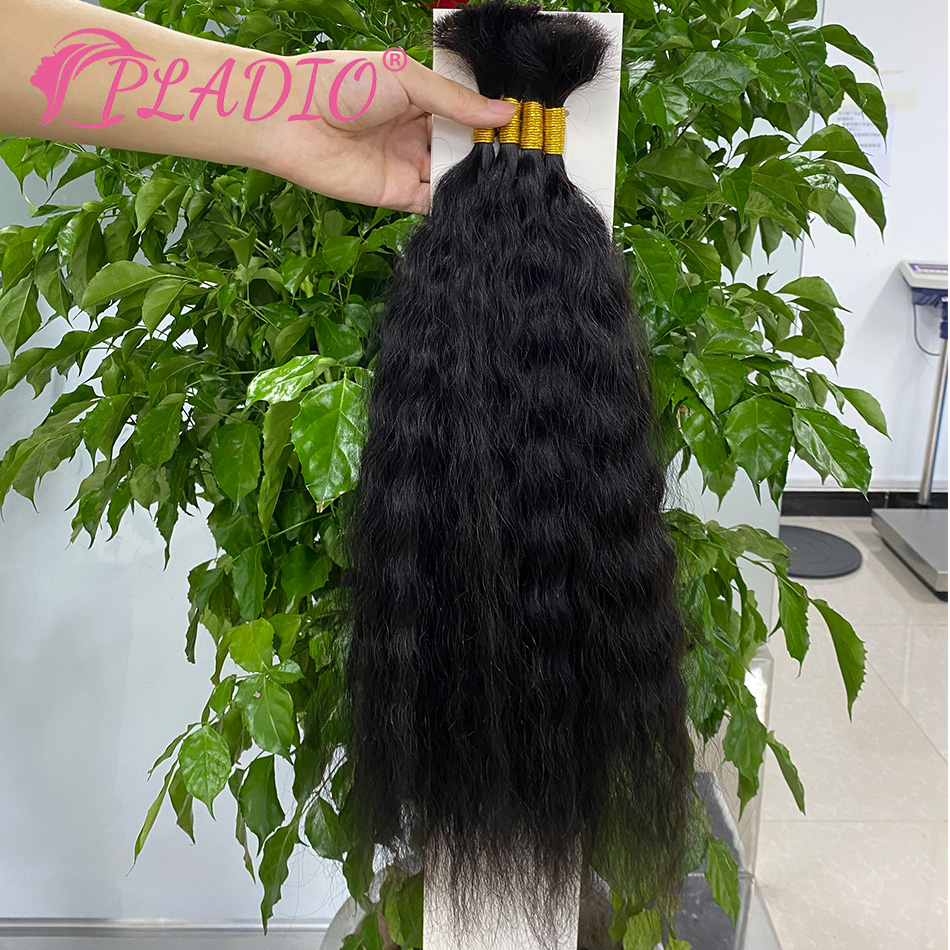 100G Wet and Wavy Bulk Hair Ex - огляд і ціна Water Wave Bulk Human Hair For Braiding