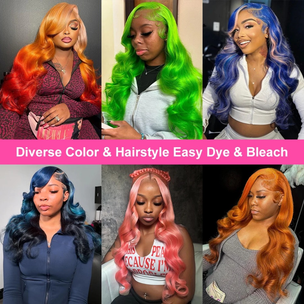 40 Inch 613 Honey Blonde Body  - огляд і ціна 613 Blonde Body Wave Lace Front Wig