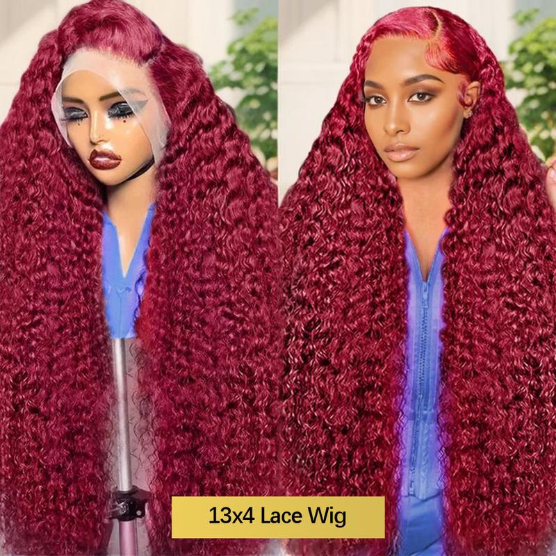 99j Deep Wave Lace Front Hair  - огляд і ціна Hd Lace Frontal Wig Human Hair Pre Plucked