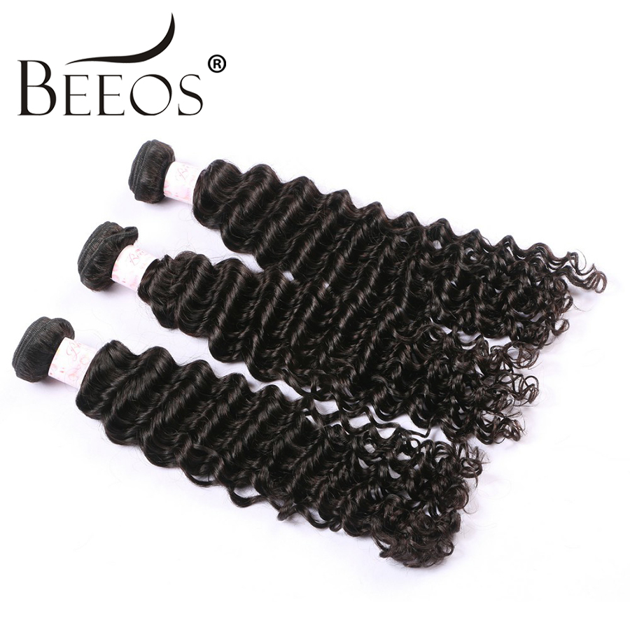 BEEOS Natural Deep Wave Bundle - огляд і ціна Deep Wave 3 Bundles With Closure