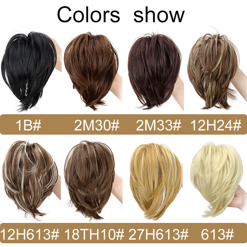 WIGSIN Synthetic Messy Bun Hai - огляд і ціна Claw Clip Messy Bun Hair Piece