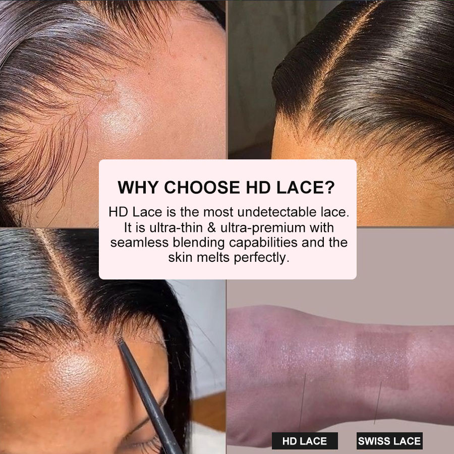 Eva Hair Deep Part HD Lace Fro - огляд і ціна Hd Lace Frontal Wig Human Hair Pre Plucked