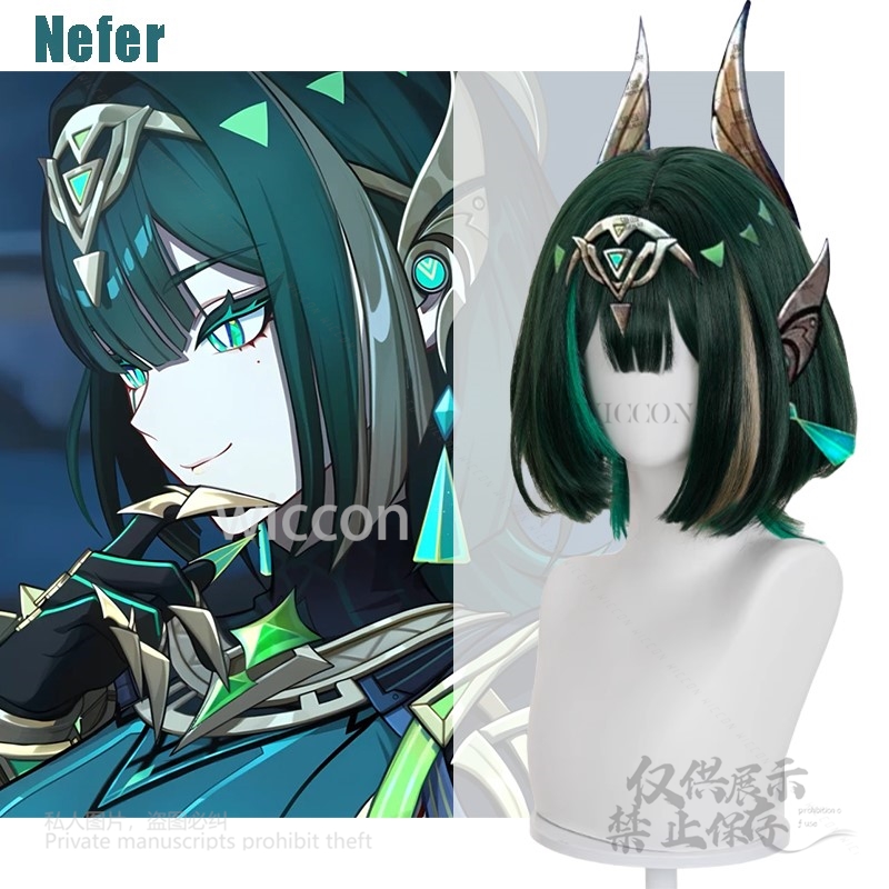 Anime Game Genshin Impact New  - огляд і ціна Synthetic Wigs