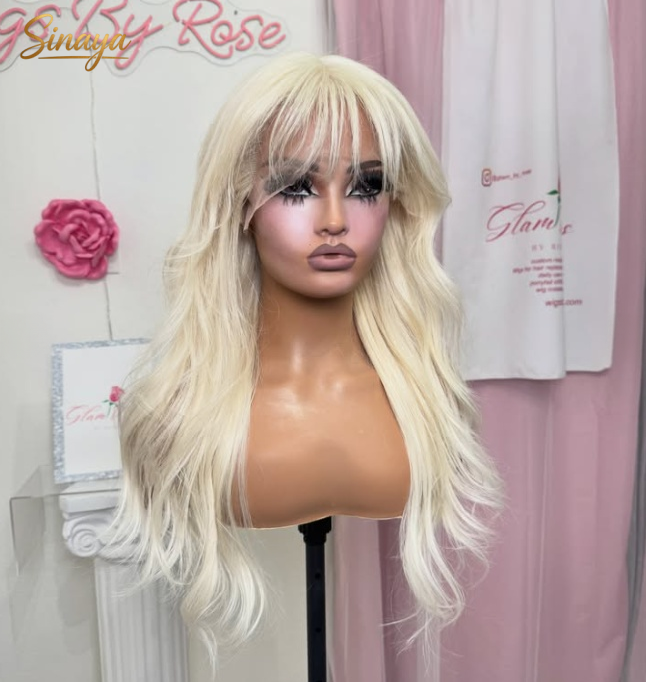613 Blonde Body Wave Lace Fron - огляд і ціна 613 Blonde Body Wave Lace Front Wig